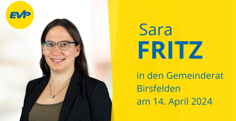 Sara Fritz in den Gemeinderat Birsfelden