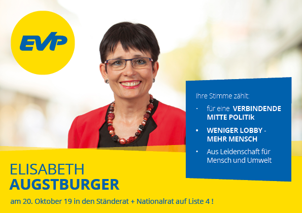 Elisabeth Augstburger in Nationl- und Ständerat